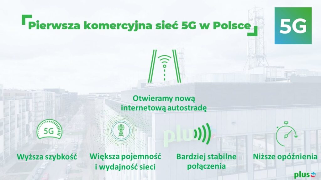 Pierwsza komercyjna sieć 5G w Polsce