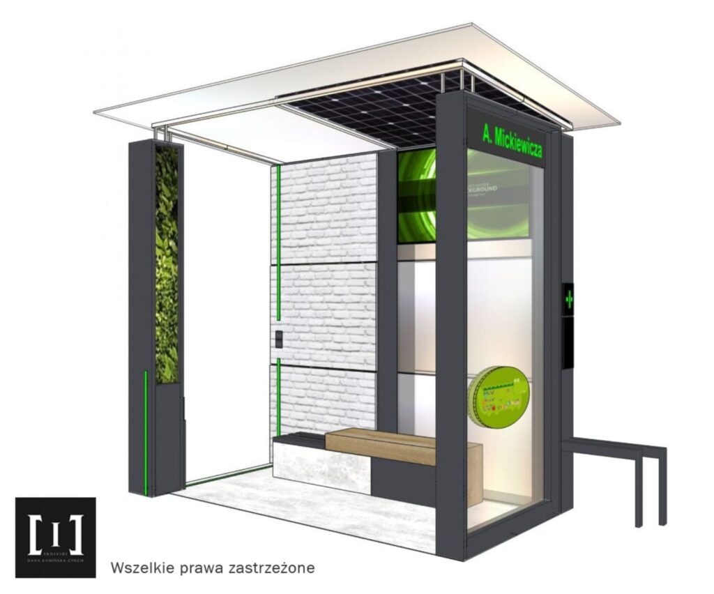 SĄ PROJEKTY NOWYCH WIAT PRZYSTANKOWYCH W OSTRÓDZIE! 2 Busstop Six Ostroda Six 07