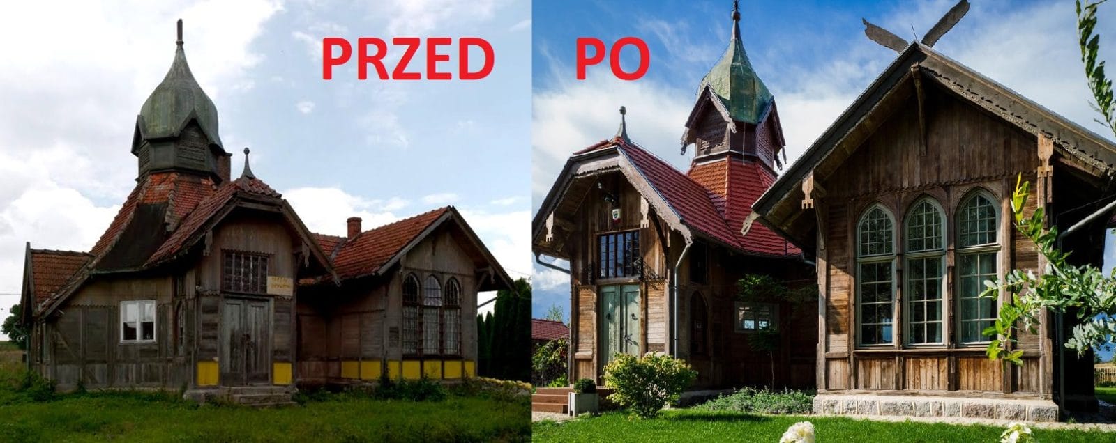 "ZABYTEK ZADBANY 2020" - DAWNY DWORZEC CESARSKI W GMINIE MAŁDYTY WYRÓŻNIONY! 1 Zabytek Slijder