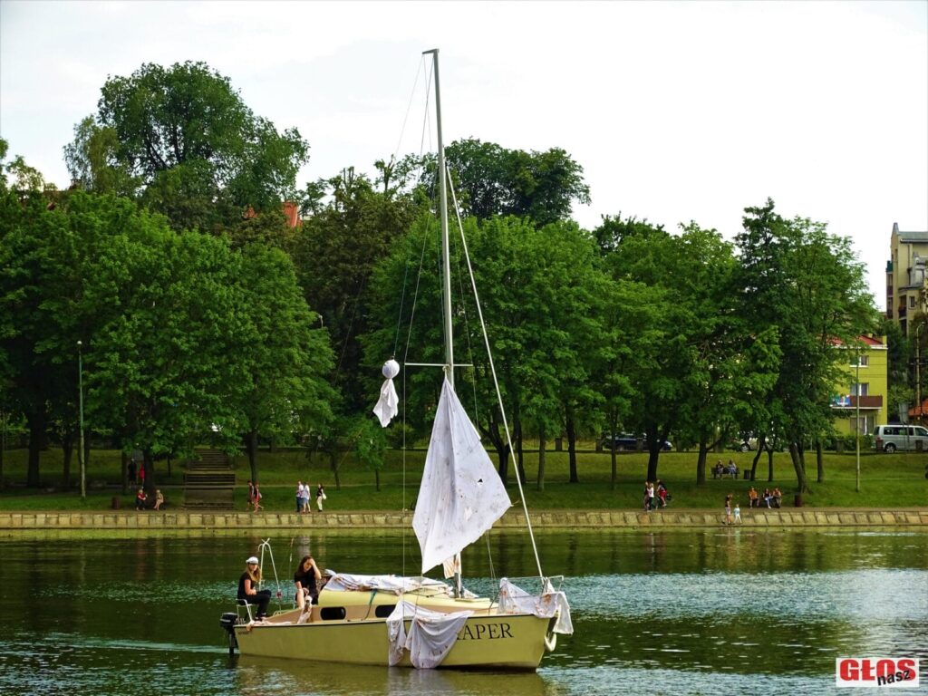 DNI MORZA 2020 W OSTRÓDZIE - PARADA JACHTÓW NA JEZIORZE DRWĘCKIM (FOTO + VIDEO) 19 Dsc00131