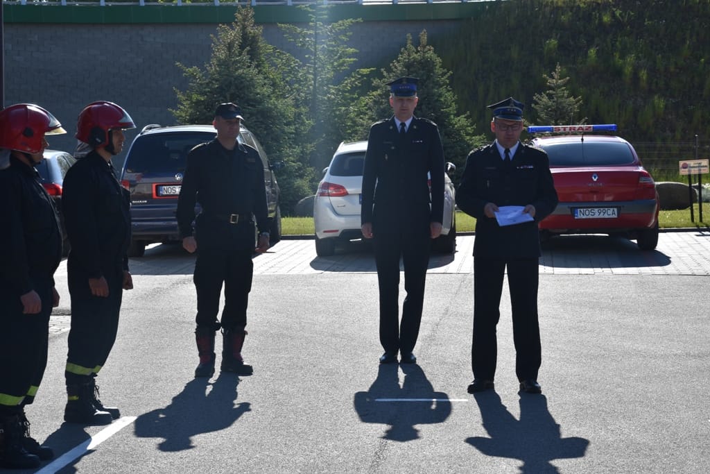 STRAŻACY Z KP PSP OSTRÓDA OTRZYMALI AWANSE NA WYŻSZE STANOWISKA SŁUŻBOWE 9 Dsc 0009 1