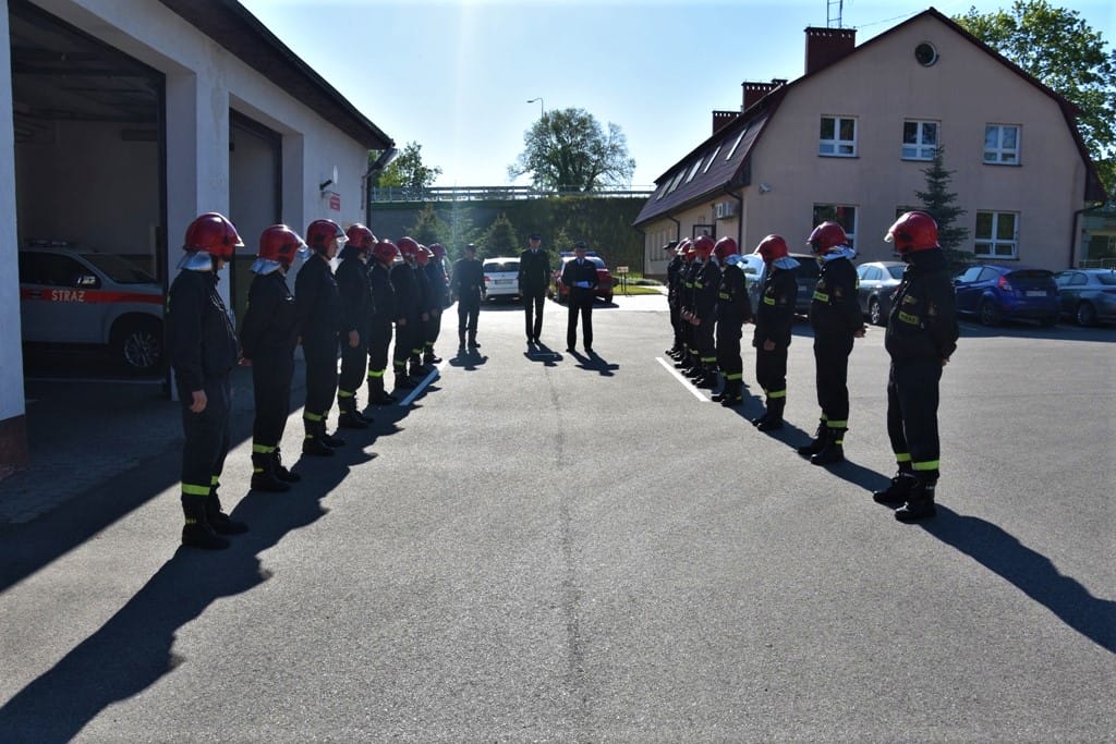 STRAŻACY Z KP PSP OSTRÓDA OTRZYMALI AWANSE NA WYŻSZE STANOWISKA SŁUŻBOWE 2 Dsc 0011 1