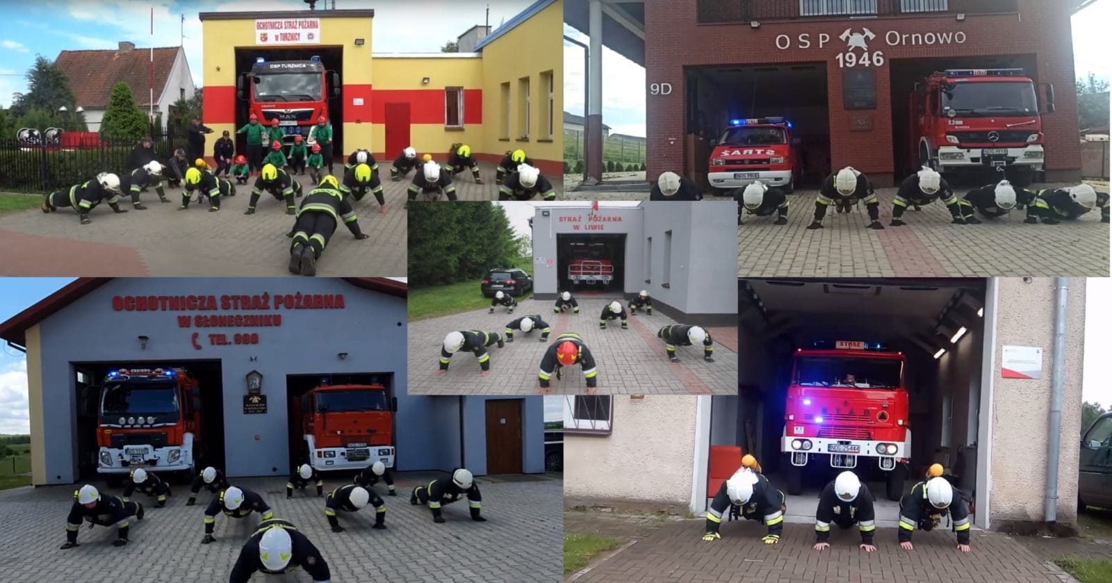 OSP Z BYNOWA, MAŁDYT, LIWY, ORNOWA, SŁONECZNIKA I TURZNICY Z POMOCĄ DLA WOJTUSIA! 1 Grafika Osp Challenge