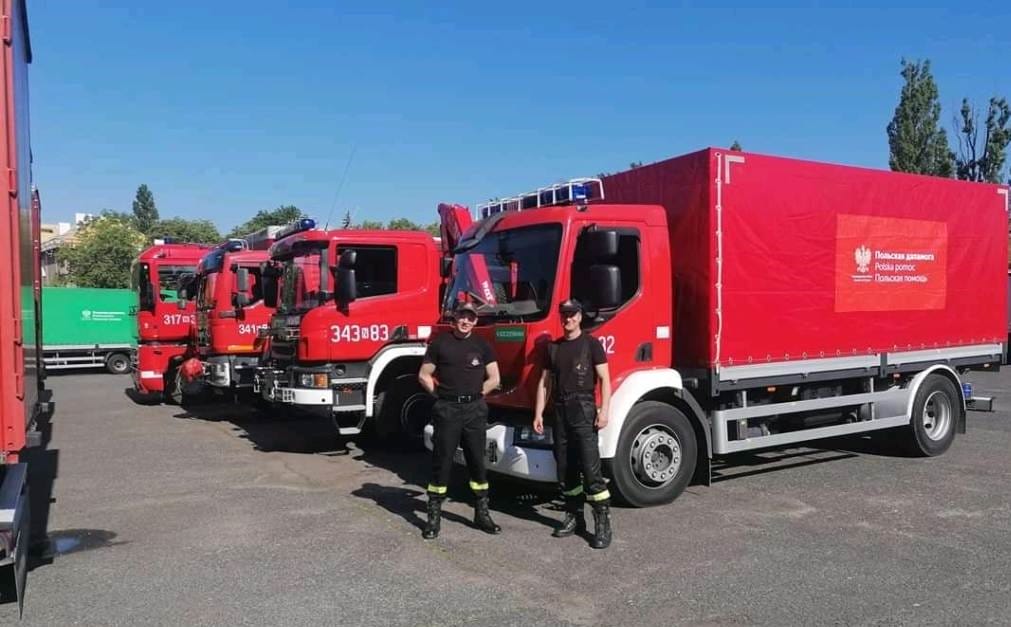 OSTRÓDZCY STRAŻACY Z MISJĄ NA BIAŁORUSI - W GRODNIE, LIDZIE, SZCZUCZYNIE I WOŁKOWSKU 1 Img 20200604 Wa0006 1