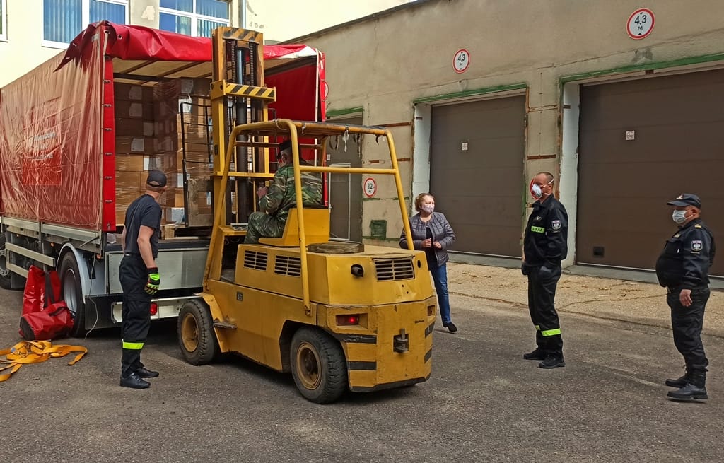 OSTRÓDZCY STRAŻACY Z MISJĄ NA BIAŁORUSI - W GRODNIE, LIDZIE, SZCZUCZYNIE I WOŁKOWSKU 17 Img 20200605 092441