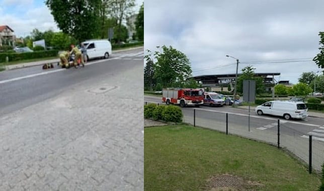 Wypadek Potrącenie
