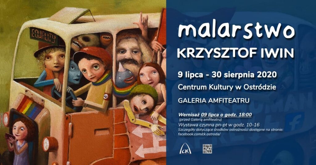WYSTAWA MALARSTWA KRZYSZTOFA IWINA - ARTYSTY POCHODZĄCEGO Z OSTRÓDY 14 107609903 10157098028392274 8294900847422317216 o