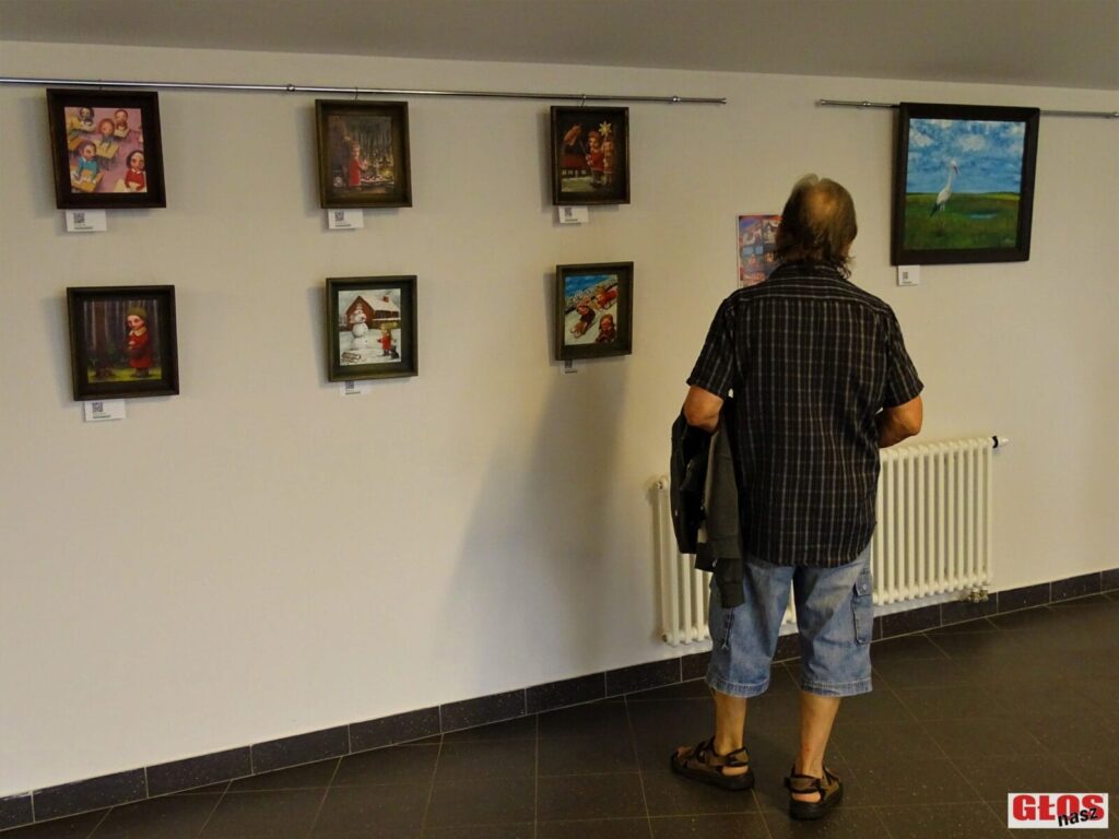 WERNISAŻ I OTWARCIE WYSTAWY MALARSTWA POCHODZĄCEGO Z OSTRÓDY KRZYSZTOFA IWINA 33 Dsc00700
