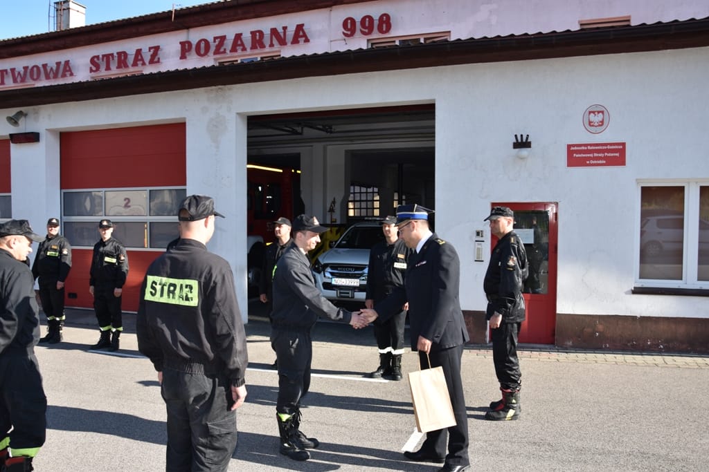 MŁ. KPT. DAWID JURCZAK ZAKOŃCZYŁ SŁUŻBĘ W OSTRÓDZKIEJ STRAŻY POŻARNEJ 1 Dsc 0012