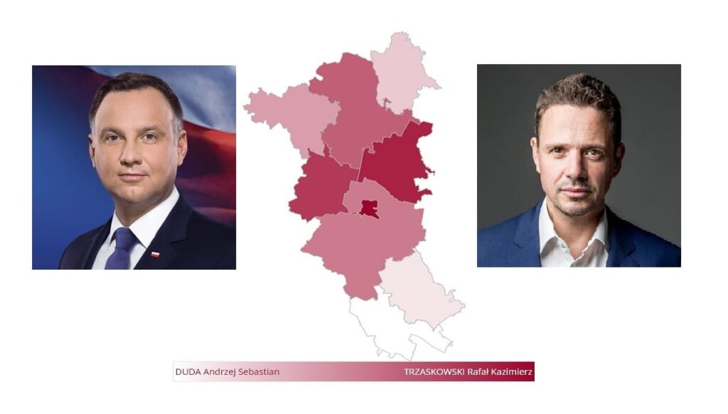 RAFAŁ TRZASKOWSKI WYGRYWA W WIĘKSZOŚCI GMIN POWIATU OSTRÓDZKIEGO 13 powiat wybory