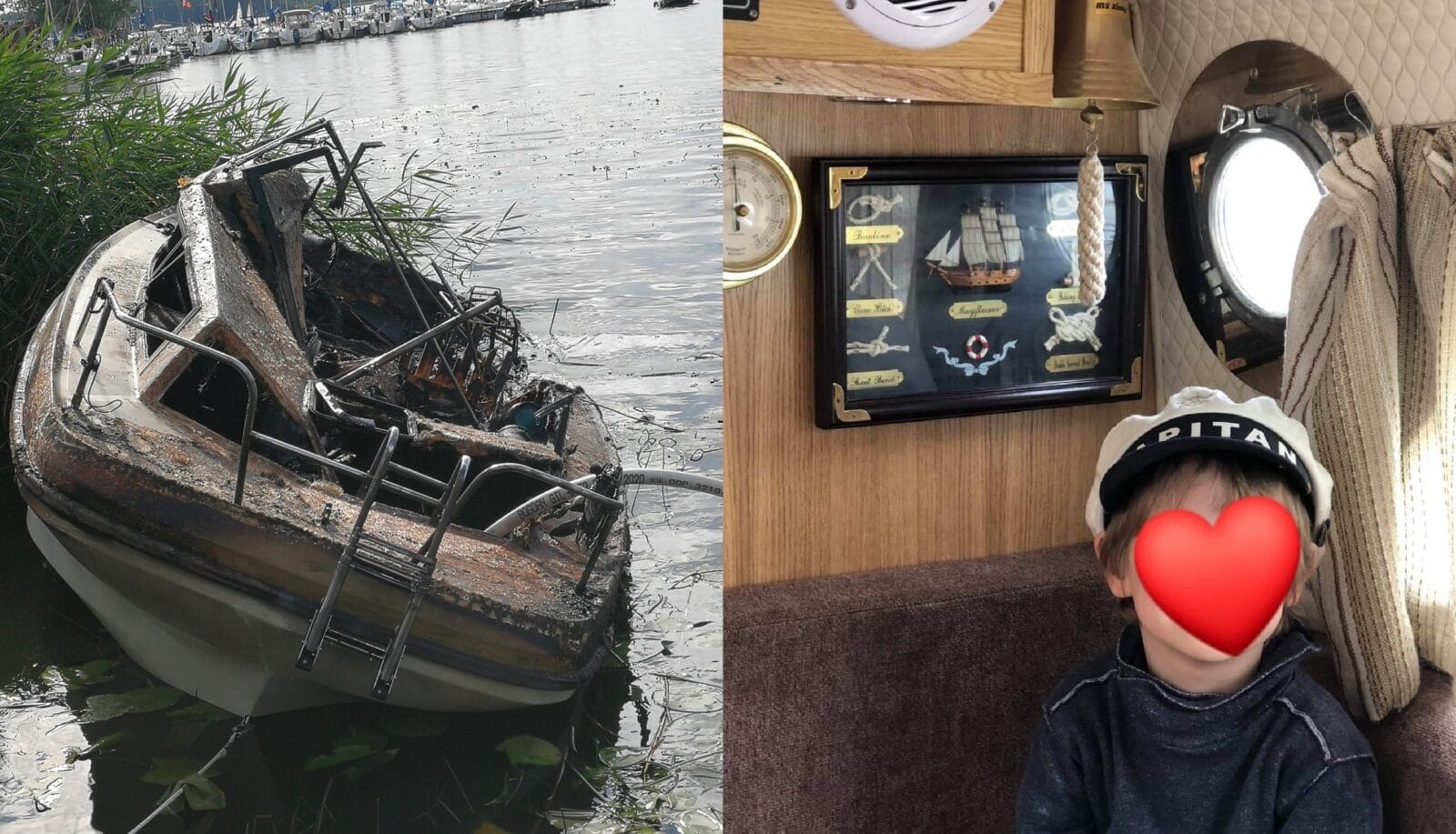 PROŚBA O POMOC W ODZYSKANIU MARZENIA - ŁODZI, KTÓRA SPŁONĘŁA PRZEZ POŻAR DRUGIEJ 1 Łodka Slijder