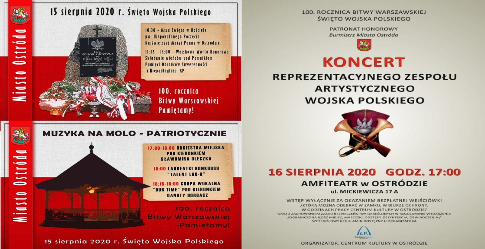 100. ROCZNICA BITWY WARSZAWSKIEJ W OSTRÓDZIE - OBCHODY, PATRIOTYCZNIE NA MOLO I KONCERT ZESPOŁU WOJSKA POLSKIEGO 1 117660803 996847910759176 2041161825376211581 O2