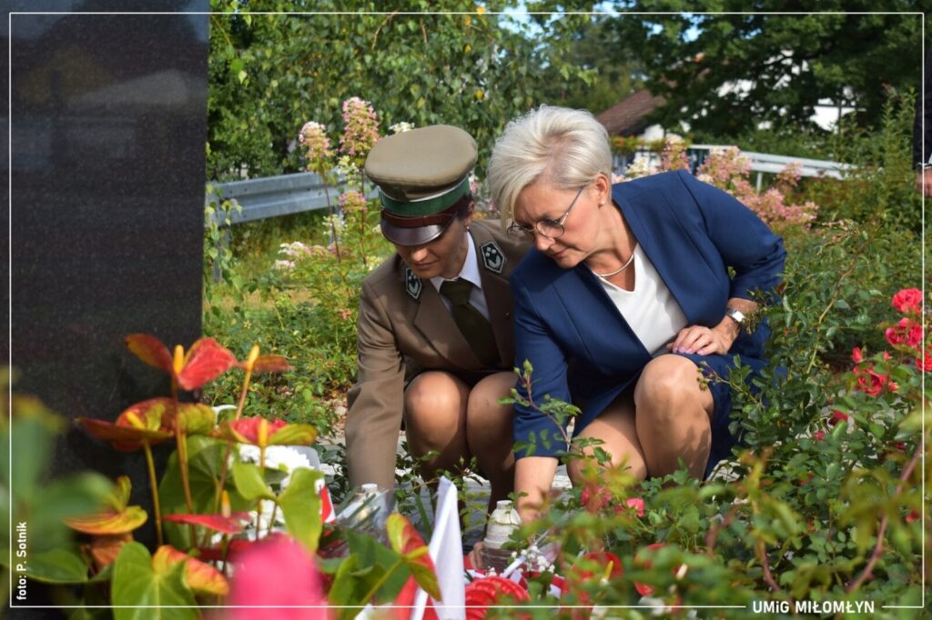 WŁADZE MIŁOMŁYNA, NADLEŚNICTWO I TERYTORIALSI Z MORĄGA PAMIĘTALI O INCE, BOHATERSKIEJ SANITARIUSZCE 3 118421134 168818598132150 540029222987355902 O