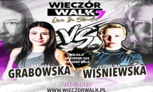 WIELKA SZANSA PAULINY WIŚNIEWSKIEJ Z MMA TEAM OSTRÓDA NA AMATORSKI PAS WIECZORU WALK 17 118739248 983185022184979 4147165761464593256 O2