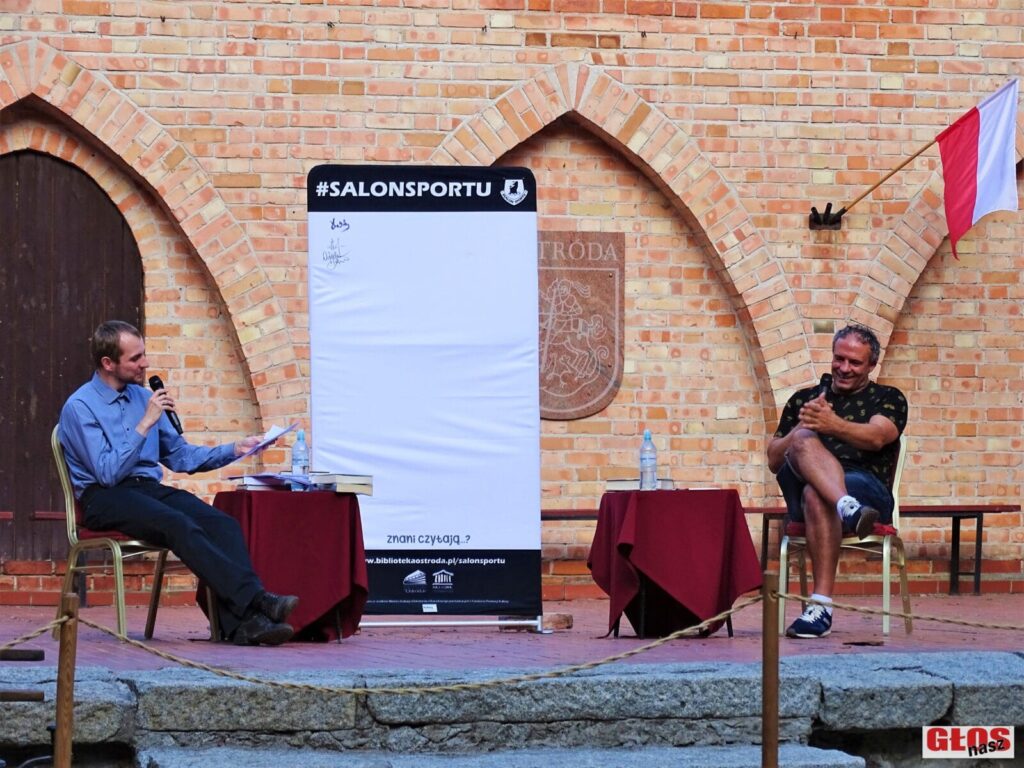 BYŁY REPREZENTANT POLSKI SYLWESTER CZERESZEWSKI GOŚCIEM SALONU SPORTU W OSTRÓDZIE 11 Dsc01918