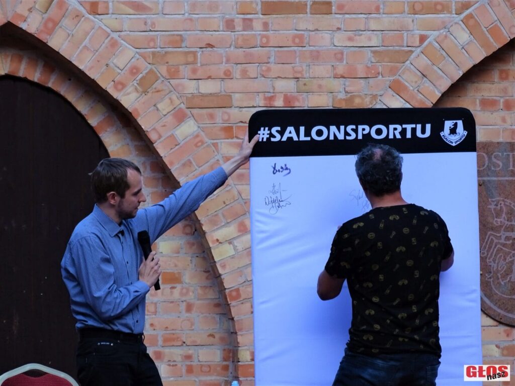 BYŁY REPREZENTANT POLSKI SYLWESTER CZERESZEWSKI GOŚCIEM SALONU SPORTU W OSTRÓDZIE 9 Dsc01921