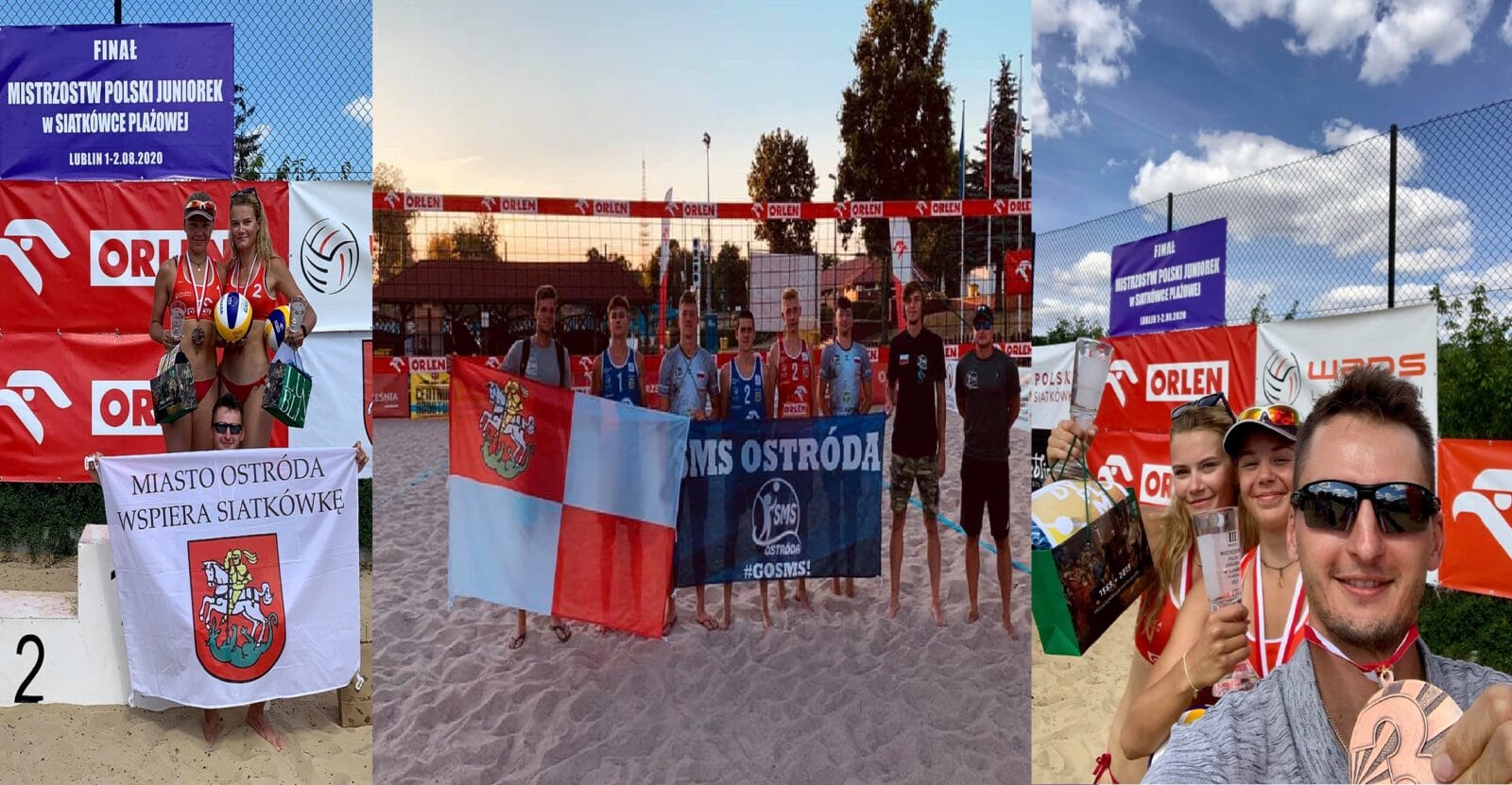 MEDAL MISTRZOSTW POLSKI DLA JUNIOREK SMS-u OSTRÓDA! DOBRY WYSTĘP JUNIORÓW 1 Siat Sl