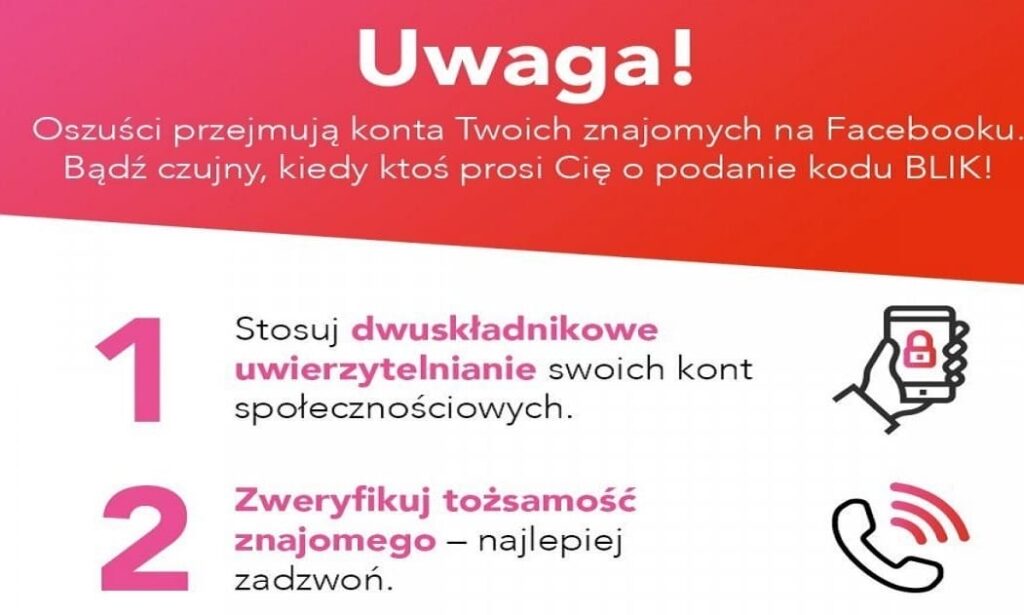MIESZKANKA OSTRÓDY OSZUKANA NA KOD "BLIK" STRACIŁA 1500 ZŁ. APELUJEMY O OSTROŻNOŚĆ! 14 100 158782 g2