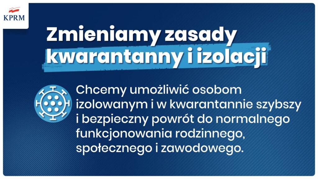 KRÓTSZA KWARANTANNA I IZOLACJA Z POWODU COVID-19. MINISTERSTWO ZDROWIA ZMIENIŁO PRZEPISY 13 118765041 10159030191004653 3029359946372449289 o