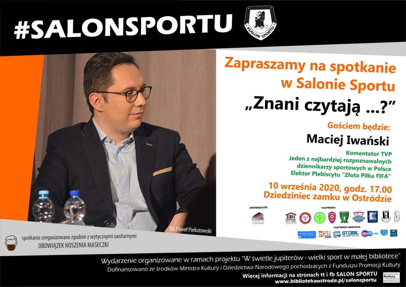 SALON SPORTU W OSTRÓDZIE - JUŻ JUTRO SPOTKANIE Z DZIENNIKARZEM TVP MACIEJEM IWAŃSKIM 1 118893337 181045066794815 2958767691080166941 O 1536X1087 1
