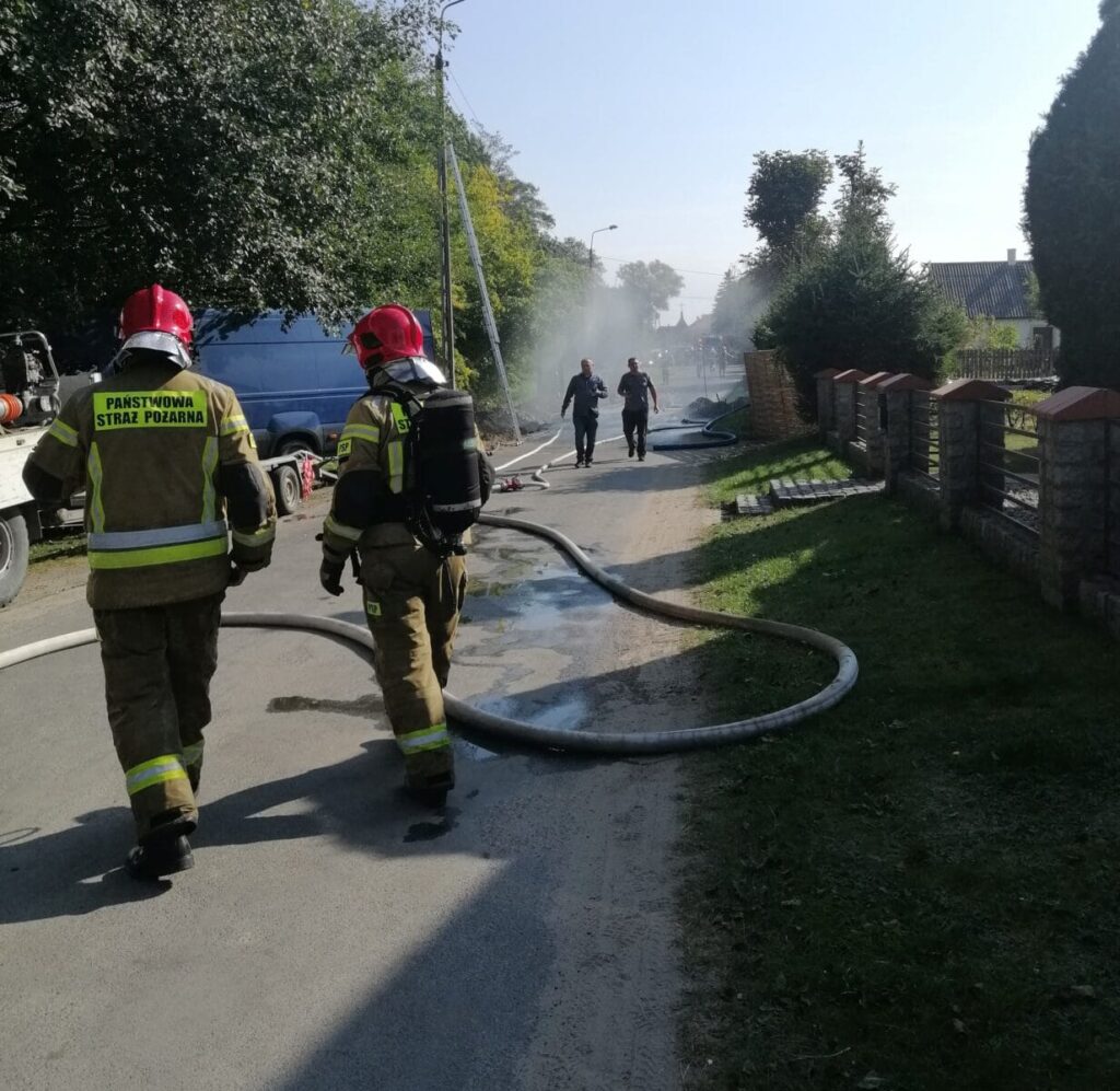 USZKODZONY GAZOCIĄG W SAMBOROWIE - OKOŁO 200 OSÓB EWAKUOWANO, KRAJOWA 16-JUŻ PRZEJEZDNA 4 120097031 327333961833951 1307256971620056817 N