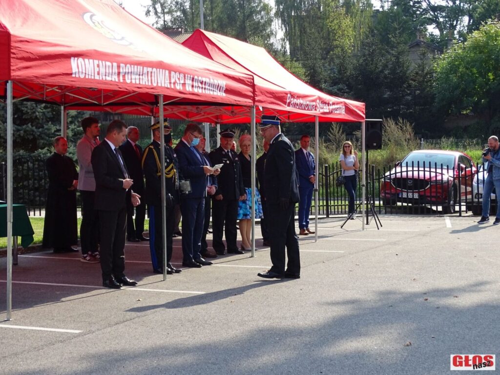 NOWY WÓZ BOJOWY, AWANSE I ODZNACZENIA DLA OSTRÓDZKICH STRAŻAKÓW (FOTO+VIDEO) 24 Dsc02791