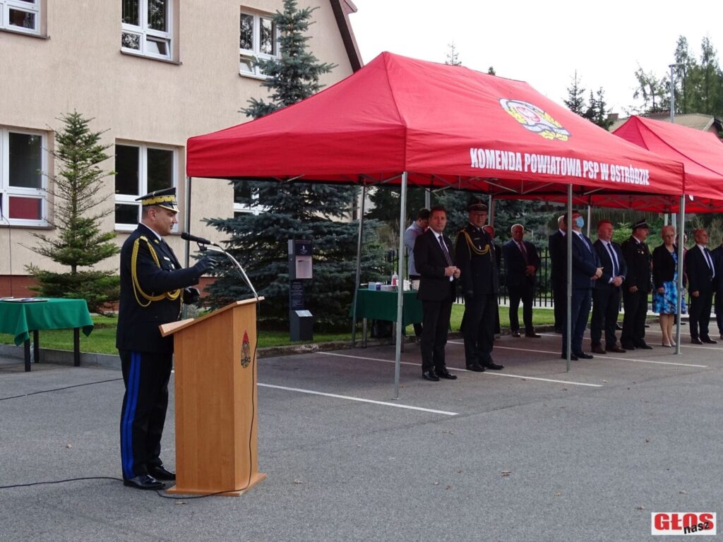 NOWY WÓZ BOJOWY, AWANSE I ODZNACZENIA DLA OSTRÓDZKICH STRAŻAKÓW (FOTO+VIDEO) 64 Dsc02844