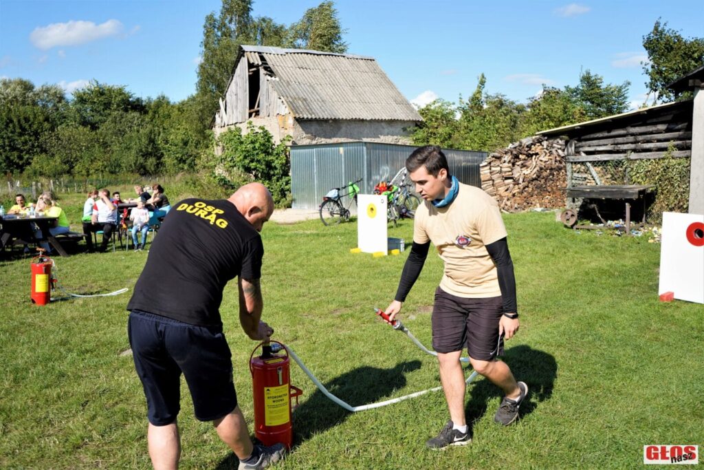 BLISKO 80 UCZESTNIKÓW RAJDU ROWEROWEGO W DURĄGU. PO RAJDZIE FESTYN STRAŻACKI 7 Dsc7061