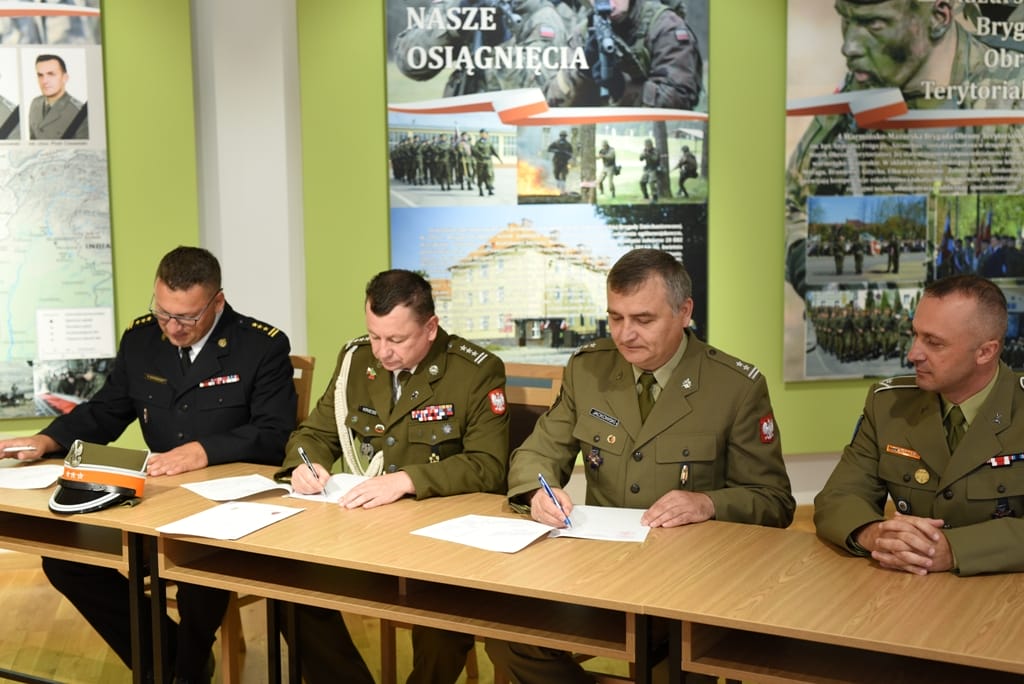 PODPISANIE POROZUMIENIA Z WOJSKOWĄ STRAŻĄ POŻARNĄ Z MORĄGA 2 Dsc 4321