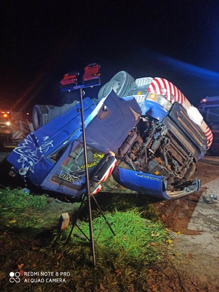 GMINA DĄBRÓWNO: 21-LATEK ZGINĄŁ W TRAGICZNYM WYPADKU SAMOCHODU CIĘŻAROWEGO 2 Img 20201012 Wa0016