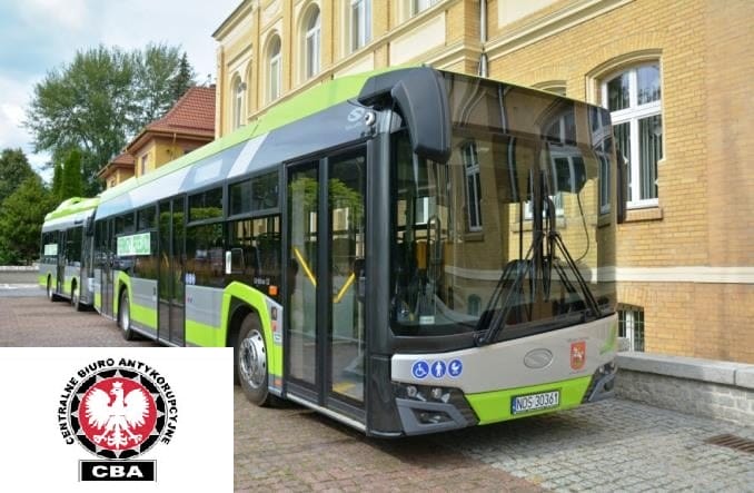ZAKUP AUTOBUSÓW W OSTRÓDZIE POD LUPĄ CBA! 1 Cba Autobusy Kontrola