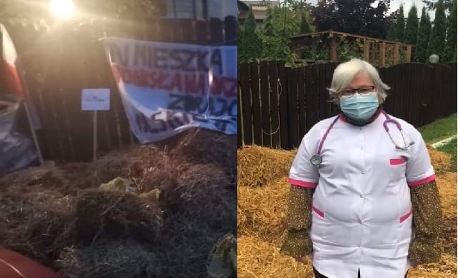 WIEMY, GDZIE TRAFI SŁOMA SPOD DOMU SENATOR BOGUSŁAWY ORZECHOWSKIEJ 1 Sloma