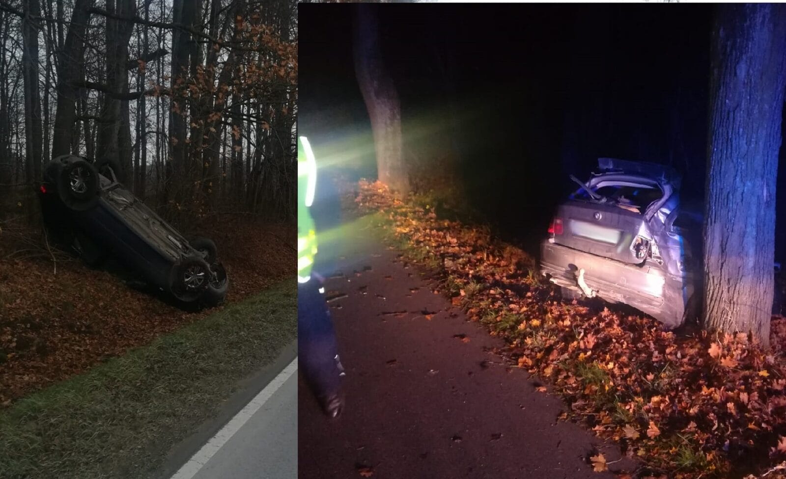 GROŹNE ZDARZENIA DROGOWE W ORNOWIE I GIERZWAŁDZIE 1 100 165176 G 1