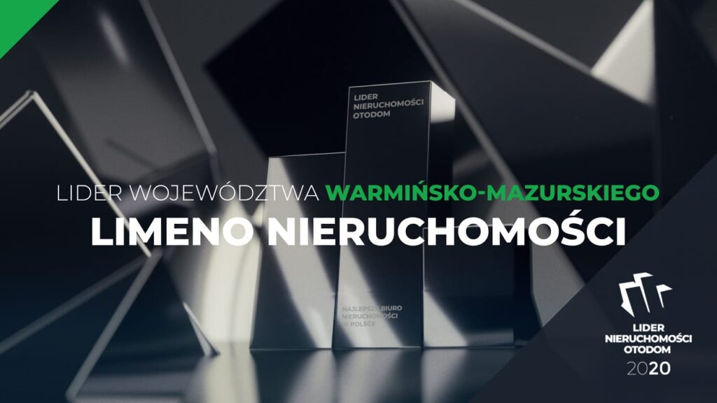 BIURO "EXPERT" Z OSTRÓDY DRUGIE W WOJEWÓDZTWIE W KONKURSIE "LIDER NIERUCHOMOŚCI OTODOM 2020" 2 Lider Warminsko Mazurskie