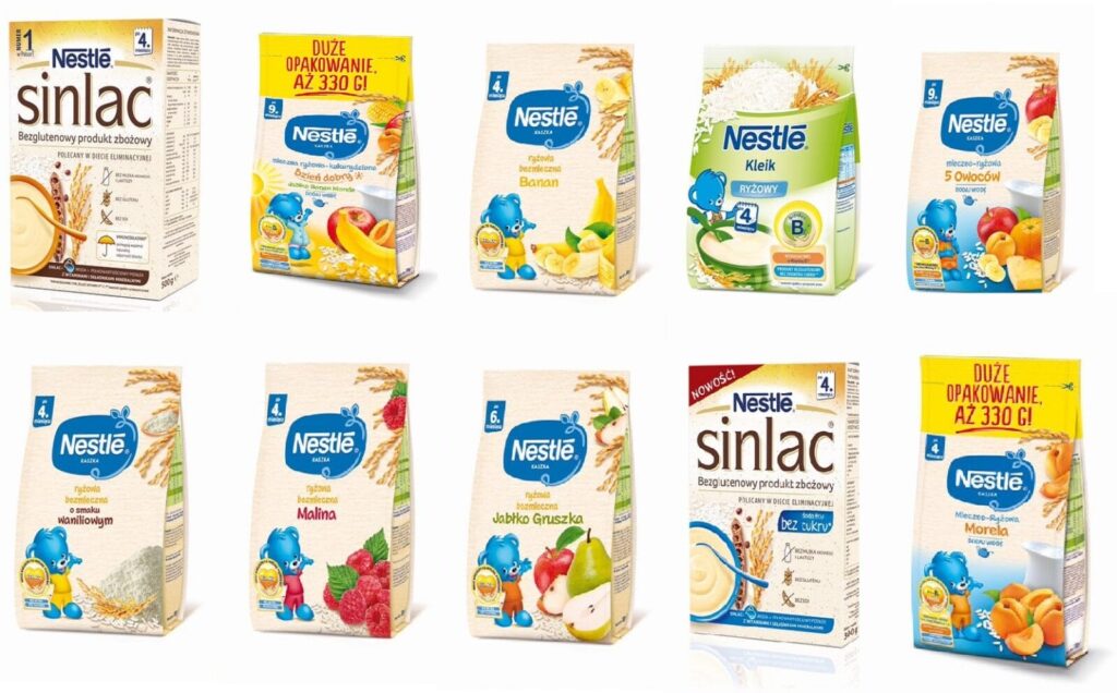 UWAGA! WYCOFANIE PARTII PRODUKTÓW FIRMY NESTLE - SINLAC I WIELU KASZEK. ZA DUŻO KADMU! 53 slijder nestle