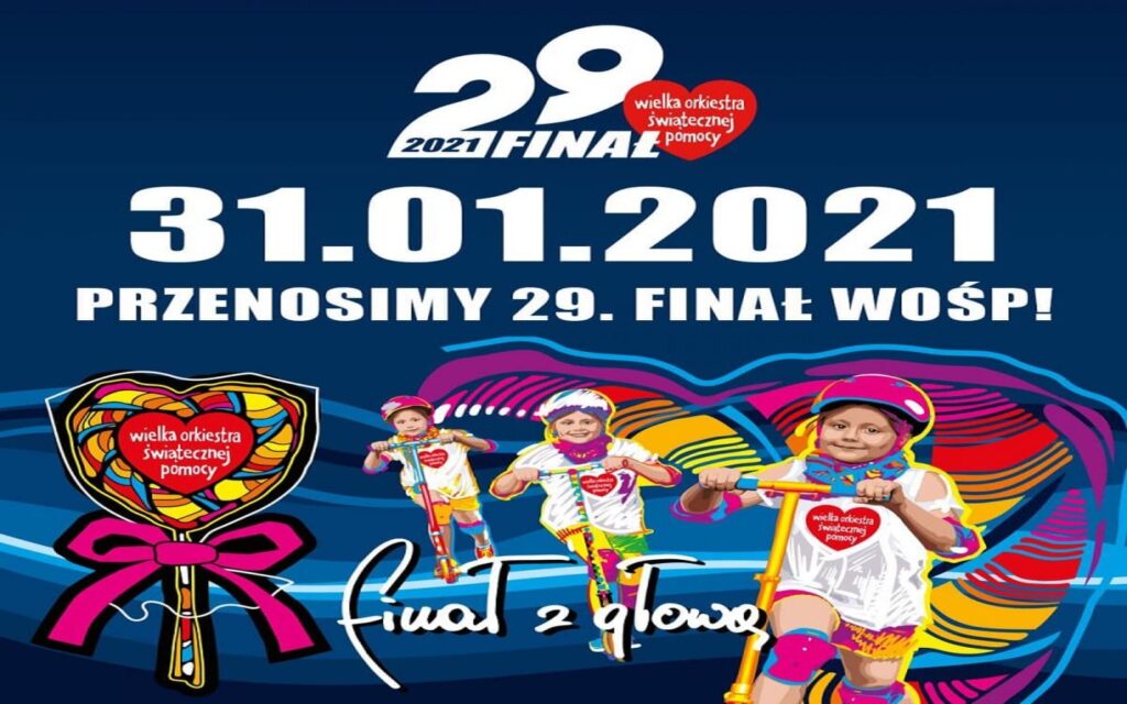 ZMIANA TERMINU 29. FINAŁU WIELKIEJ ORKIESTRY ŚWIĄTECZNEJ POMOCY Z 10 NA 31 STYCZNIA! 13 131892018 10157460454967414 5218700835226800841 o