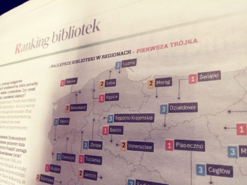 MIEJSKA BIBLIOTEKA PUBLICZNA W MORĄGU W CZOŁÓWCE OGÓLNOPOLSKIEGO RANKINGU 2 Foto 1