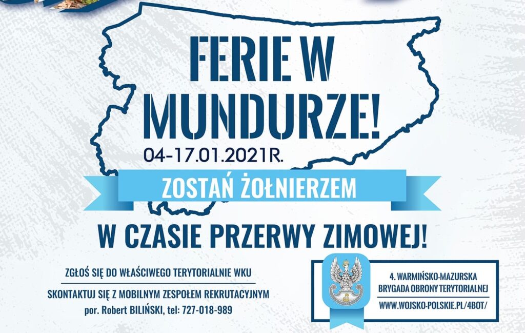 FERIE W MUNDURZE - ZOSTAŃ ŻOŁNIERZEM WOT! 14 ferie media2