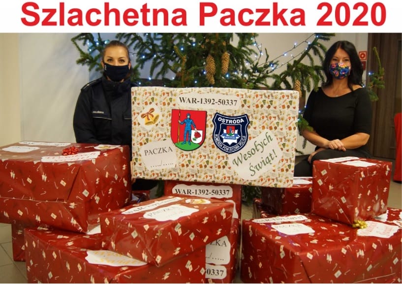 PRACOWNICY STAROSTWA I POLICJI W OSTRÓDZIE WSPARLI INICJATYWĘ SZLACHETNEJ PACZKI 4 Szlachetna Paczka W Powiecie Ostrodzkim