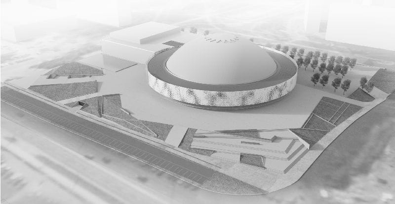 ZA PONAD 190 MLN ZŁ. HALA URANIA W OLSZTYNIE PO 42 LATACH ZMIENI SWOJE OBLICZE 8 Urania Wizualizacja 1