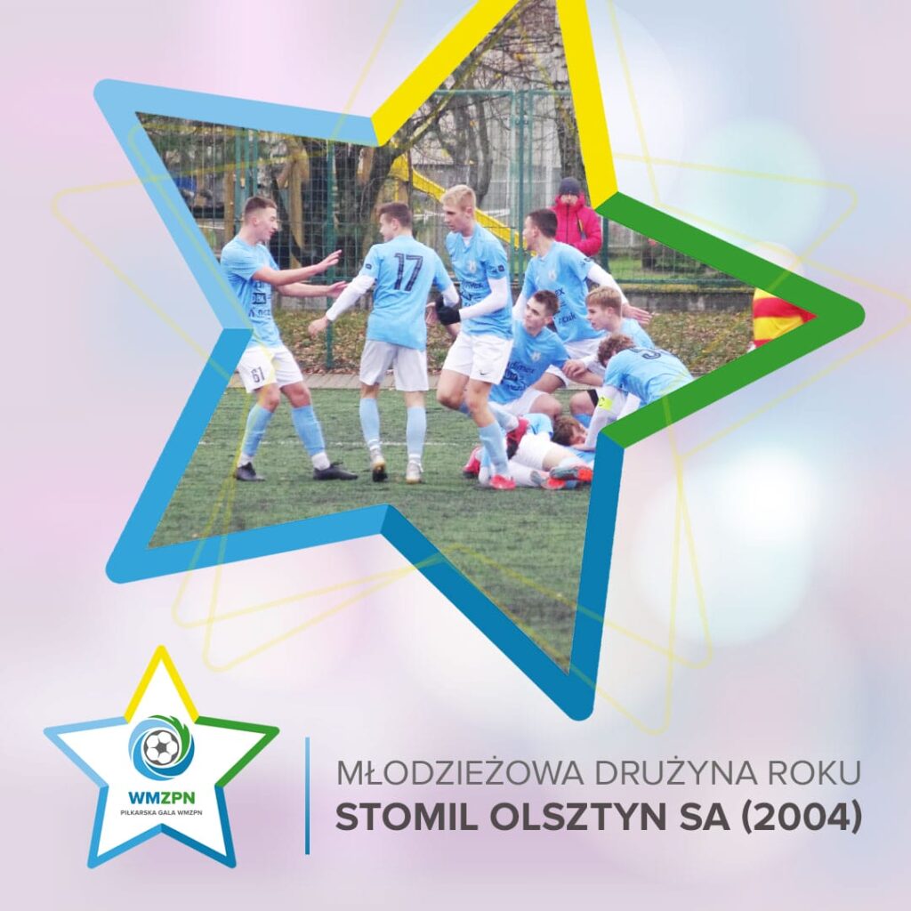 GMINA OSTRÓDA, KAROL ŻWIR I SOKÓŁ OSTRÓDA NAGRODZENI NA II CZĘŚCI PIŁKARSKIEJ GALI WMZPN 14 9 Mlodz Druzyna