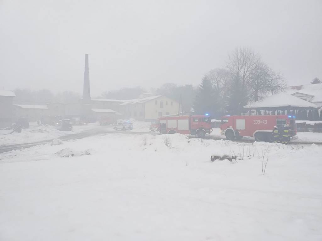 POŻAR KURNIKA W GIERZWAŁDZIE - WIĘCEJ INFORMACJI! STRATY - 200 TYS. ZŁ, ZGINĘŁO 2200 INDYKÓW 2 Img 20210121 Wa0029