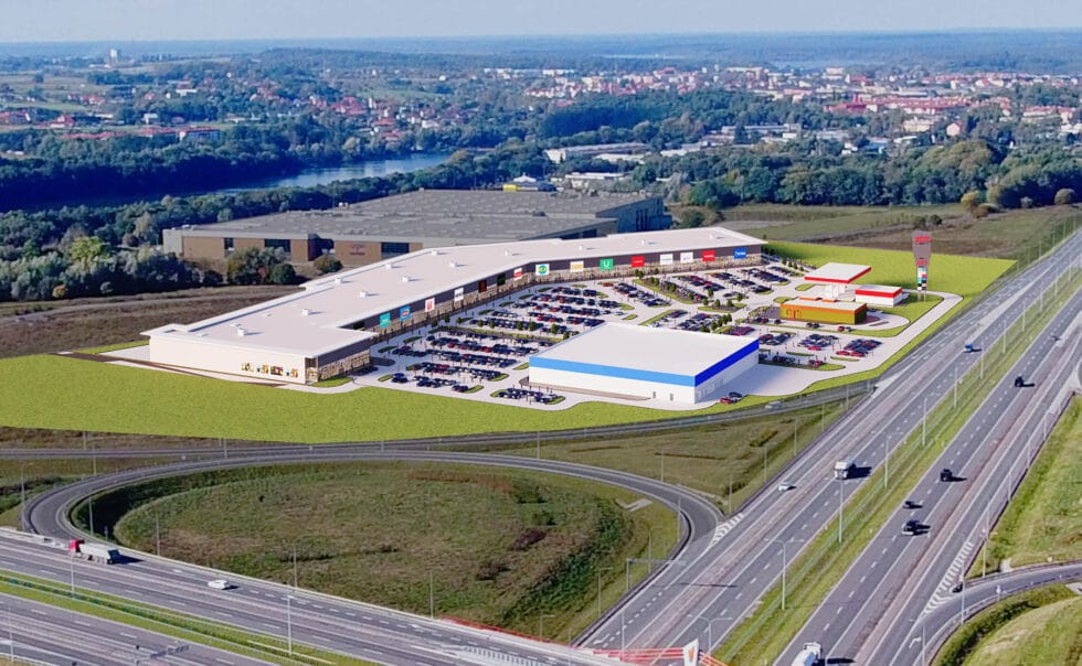 W OSTRÓDZIE POWSTANIE NAJWIĘKSZE CENTRUM HANDLOWE W REGIONIE ZE STACJĄ BENZYNOWĄ 1 Ostroda Power Center 2020 01 A 980X604 1
