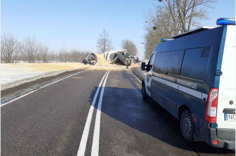 Z REGIONU: TRAGICZNE ZDERZENIE DWÓCH CIĘŻARÓWEK 4 Wypadek2.22.02.2021