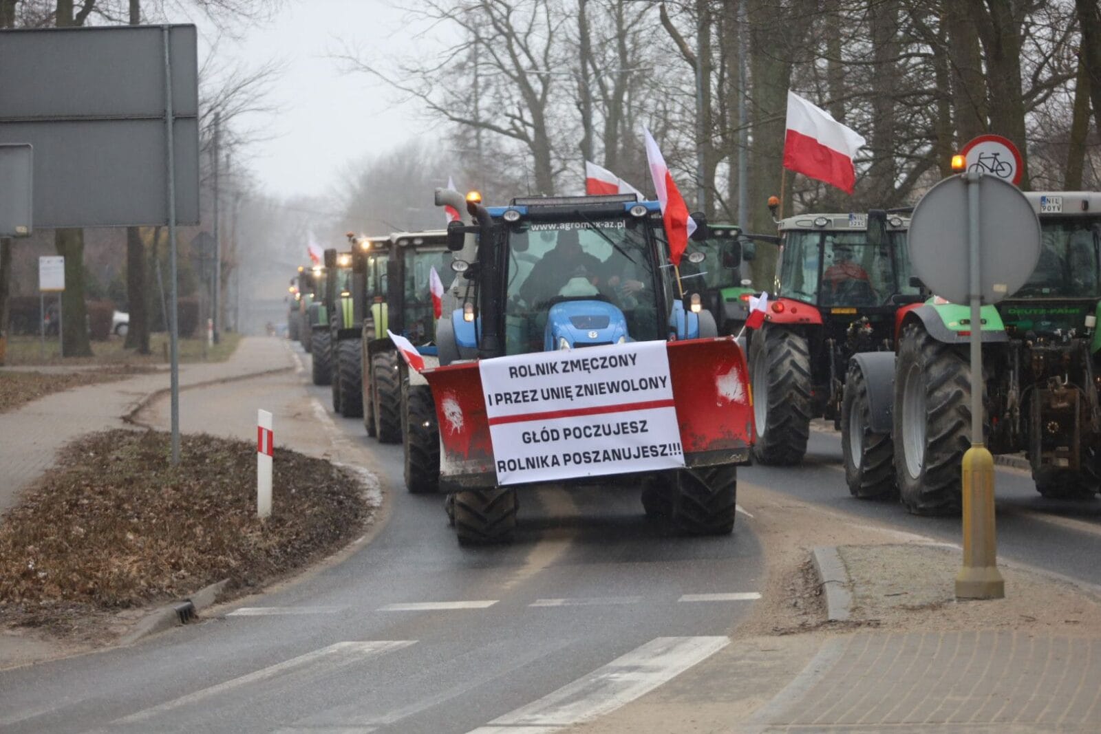 Protest Rolników