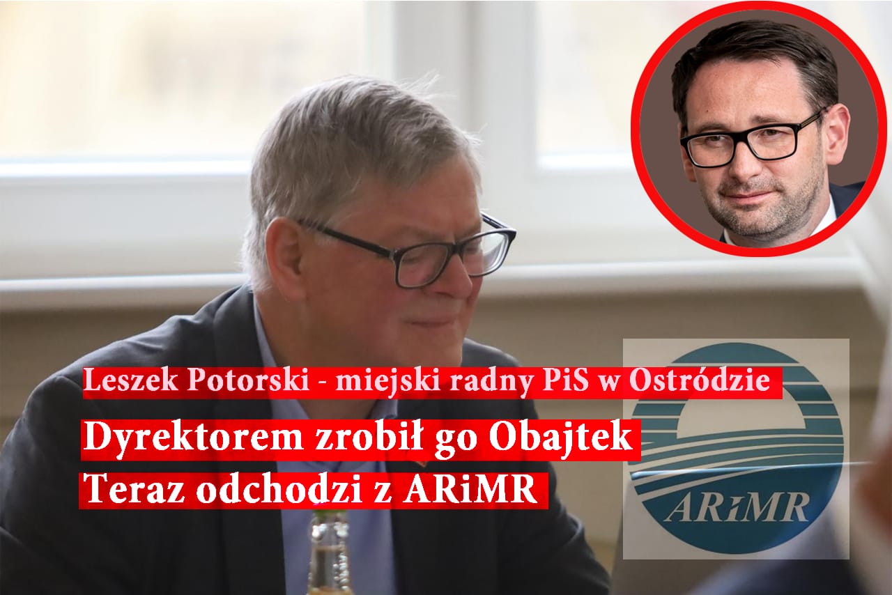 Leszek Potorski przestał być dyrektorem w ARiMR 1 Leszek Potorski