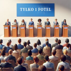 Ośmiu Kandydatów - Jeden Fotel