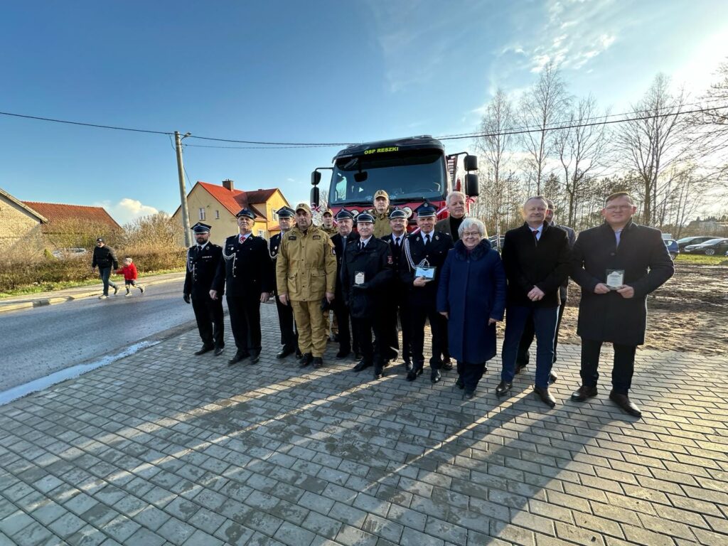 Osp Reszki -Nowy Wóz Ratowniczo-Gaśniczy