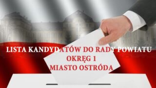 Wybory do Rady Powiatu - Ostroda