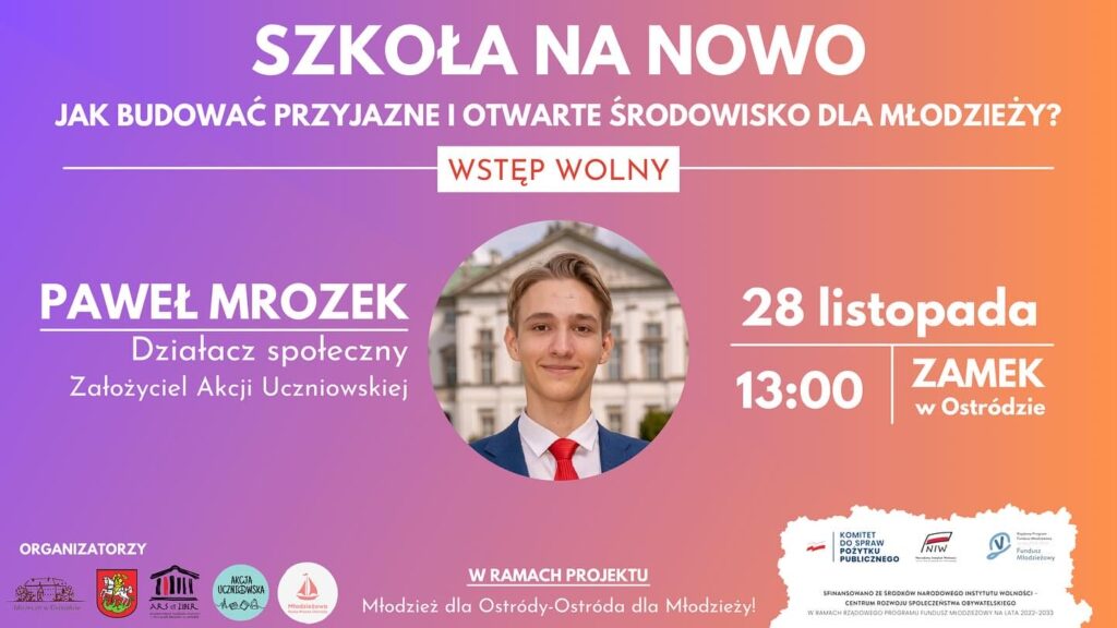Debata o młodzieży na ostródzkim zamku – głos młodych wybrzmiał! 2 467277296 17939534084927596 8365548804463387043 N